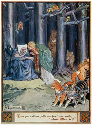 ¿Puedes decirme, vieja madre? ella dijo 